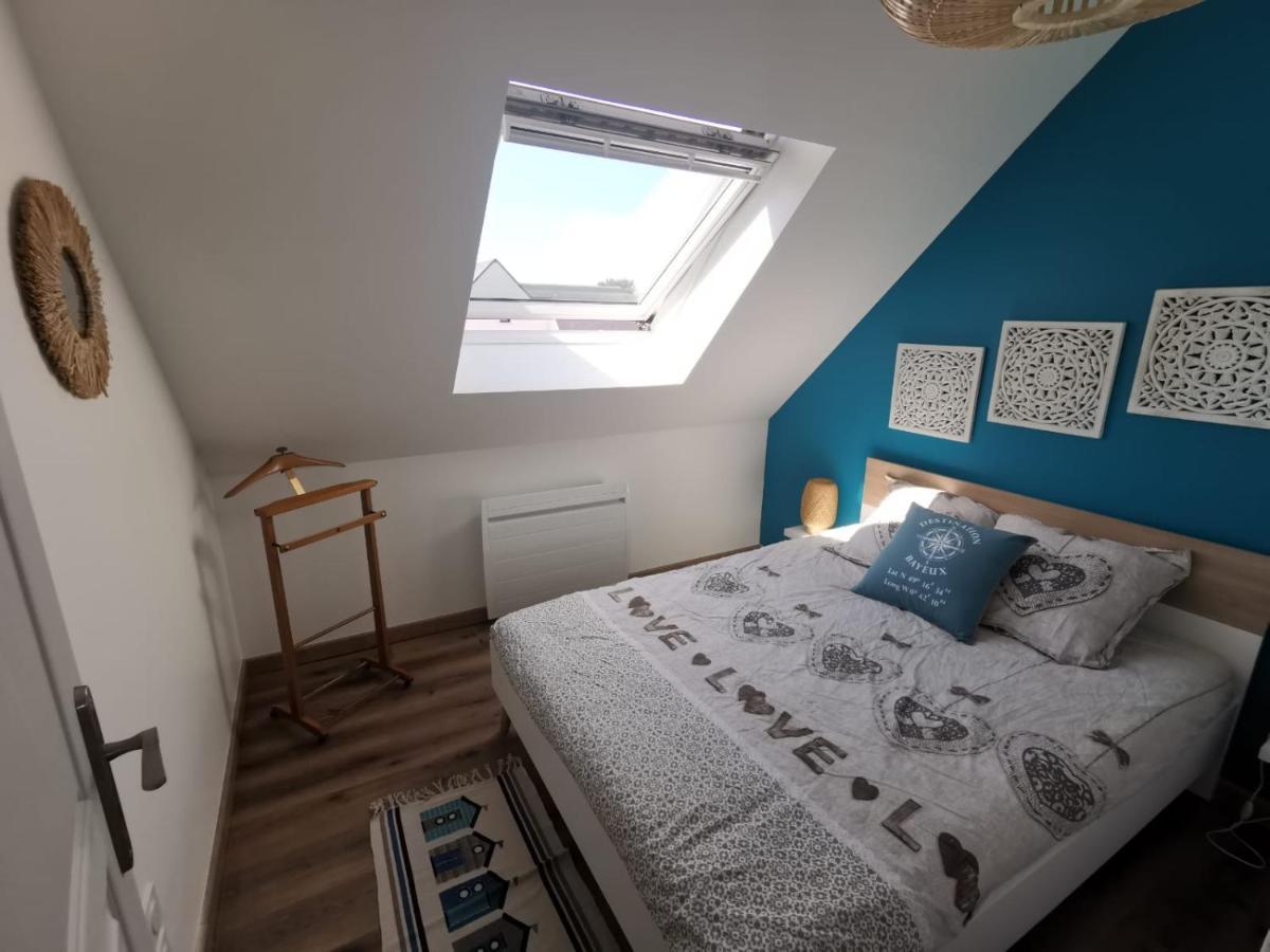 Les Pommiers Duplex Cosy Tout Confort Dans Maison Neuve Avec Terrasse Entree Independante 5 Mn De Bayeux Et 10 Mn Plage Du Debarquement Sommervieu 外观 照片
