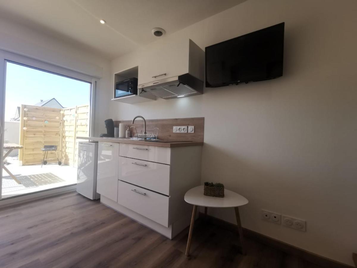 Les Pommiers Duplex Cosy Tout Confort Dans Maison Neuve Avec Terrasse Entree Independante 5 Mn De Bayeux Et 10 Mn Plage Du Debarquement Sommervieu 外观 照片