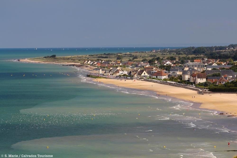 Les Pommiers Duplex Cosy Tout Confort Dans Maison Neuve Avec Terrasse Entree Independante 5 Mn De Bayeux Et 10 Mn Plage Du Debarquement Sommervieu 外观 照片
