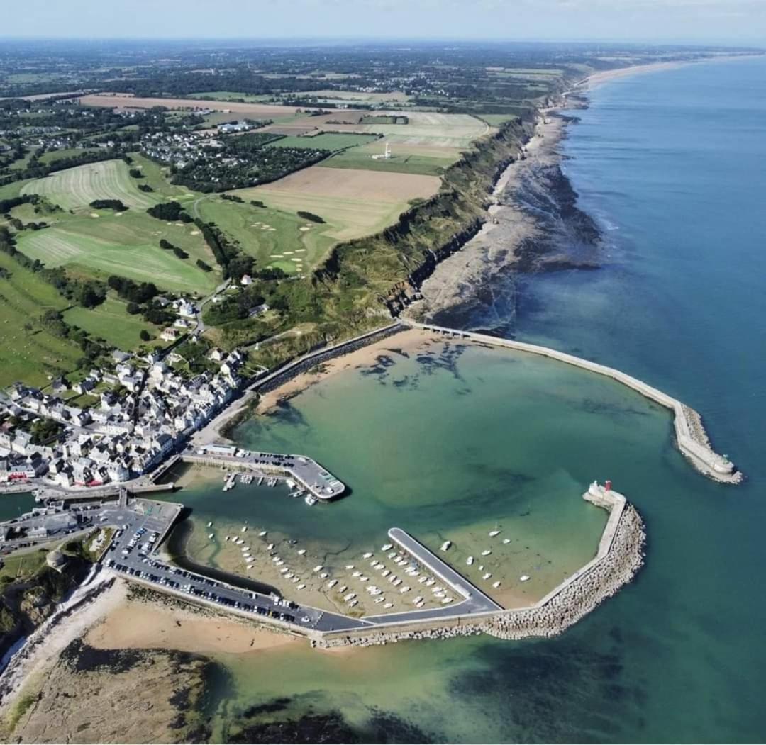 Les Pommiers Duplex Cosy Tout Confort Dans Maison Neuve Avec Terrasse Entree Independante 5 Mn De Bayeux Et 10 Mn Plage Du Debarquement Sommervieu 外观 照片